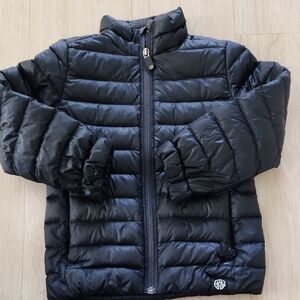 Kids Black Puffer Jacket